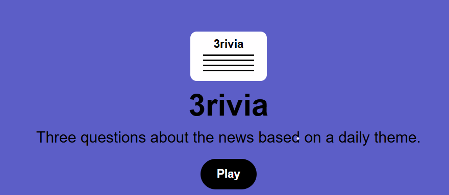 Daily Trivia App